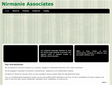 Tablet Screenshot of nirmanieassociates.com